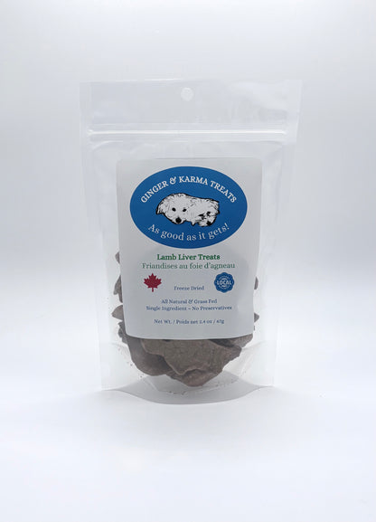 Freeze Dried Lamb Liver 67g
