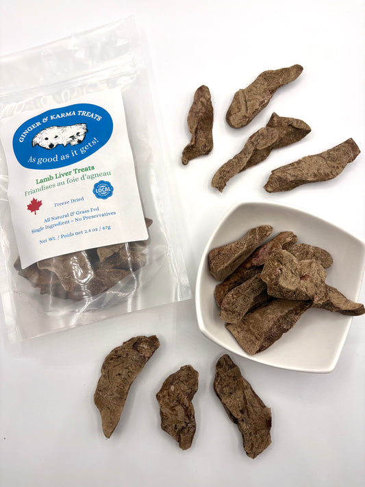 Freeze Dried Lamb Liver 67g