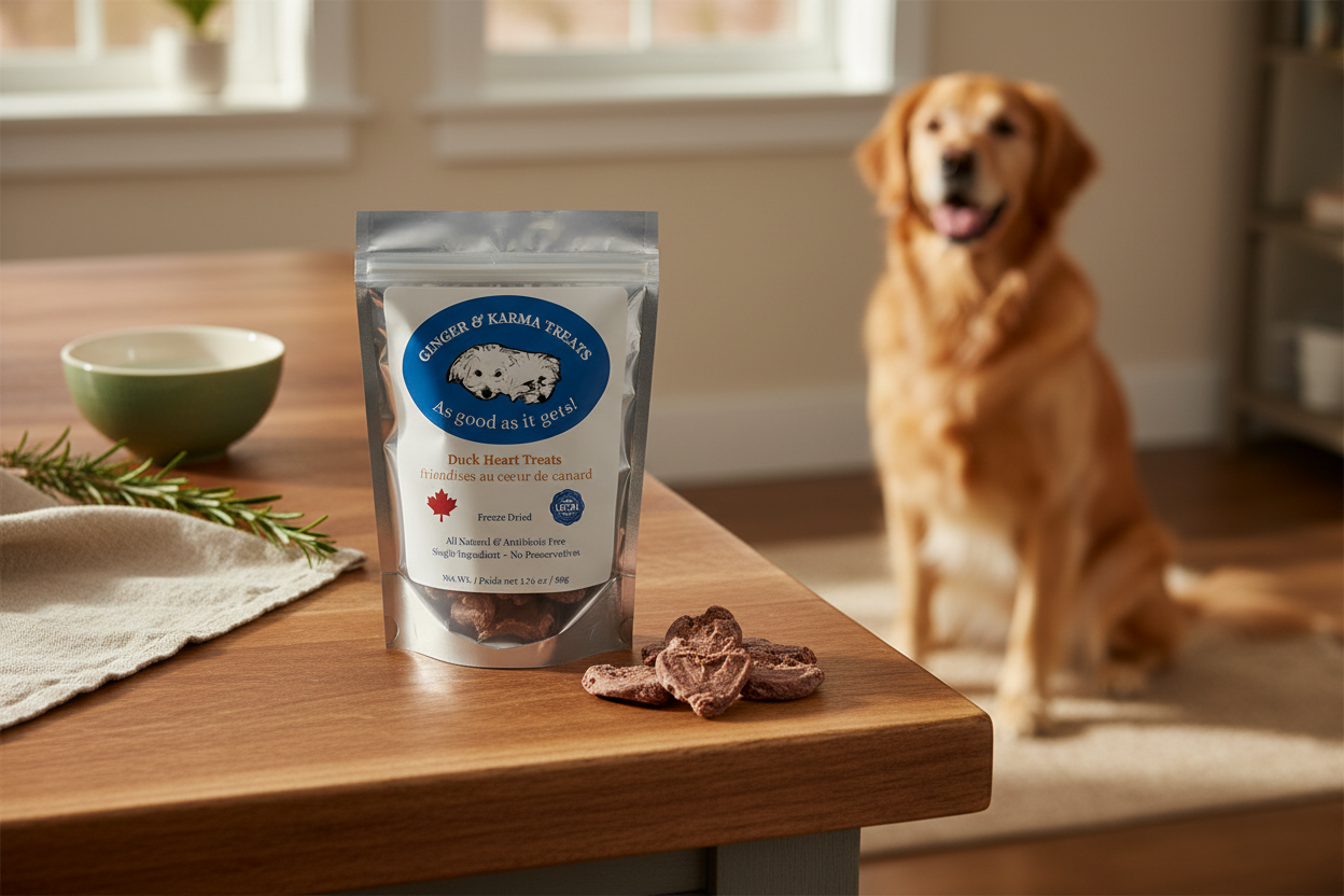 Freeze Dried Duck Heart Product Image